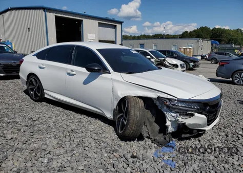 2022 Honda Accord Sport Se из США, поврежденный, VIN 1HGCV1F47NA041274